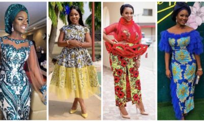 For Your Next Owambe, Try These Gorgeous Ankara And Net Designs