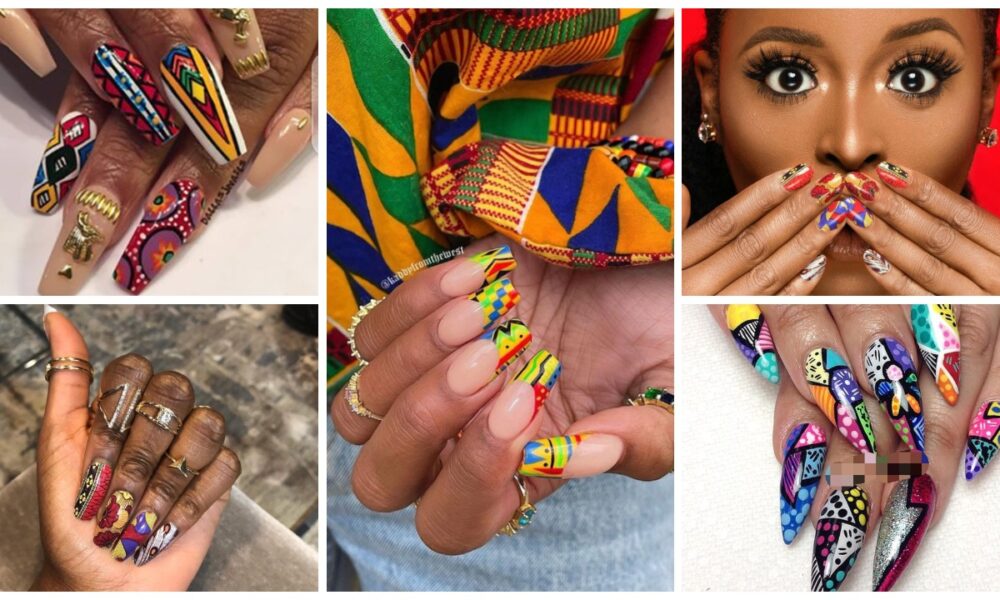 Trending Ankara Chic Nails You Should Beautify Your Fingers With