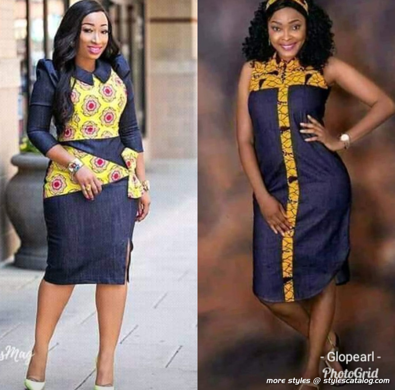 Amazingly Stylish Ankara and Jeans Outfit That Will Elevate Your Personality (26)