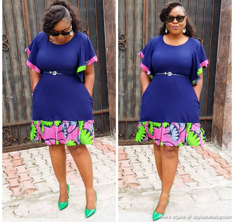 Amazingly Stylish Ankara and Jeans Outfit That Will Elevate Your Personality (33)
