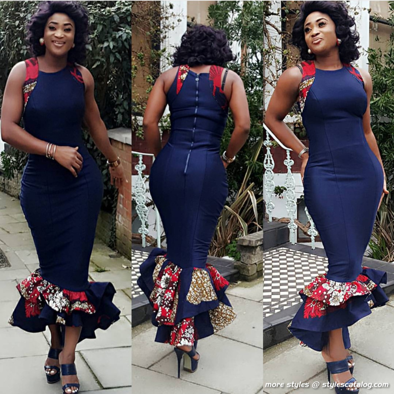 Amazingly Stylish Ankara and Jeans Outfit That Will Elevate Your Personality (52)