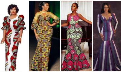 Ankara Long Gown Styles For Fashionable Women