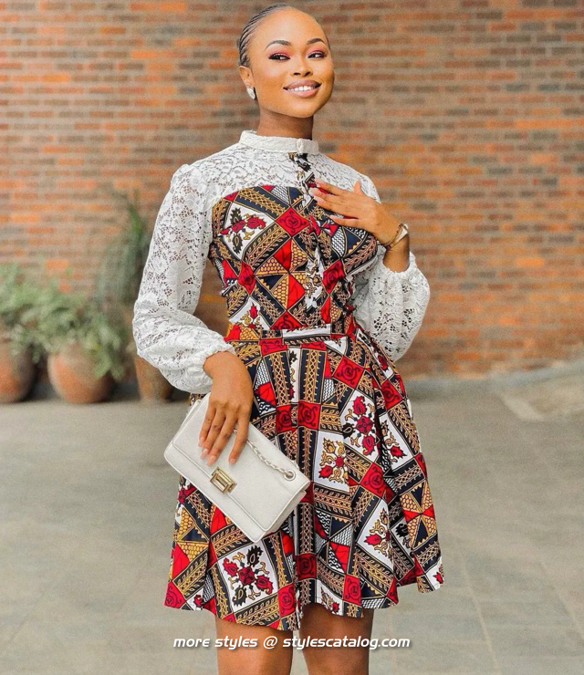 Ankara Styles You Can Make With 2 Yards of Material - more styles @ stylescatalog (61)
