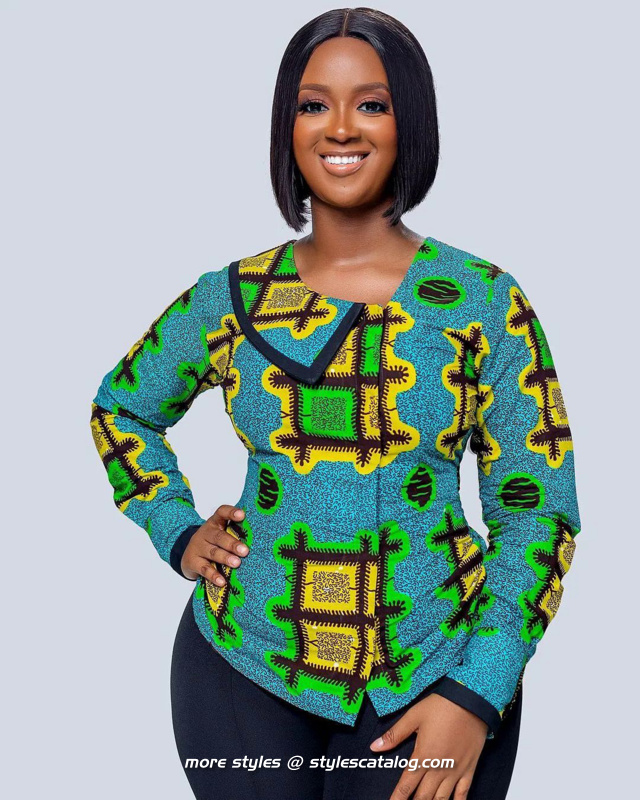Ankara Styles You Can Make With 2 Yards of Material - more styles @ stylescatalog (64)