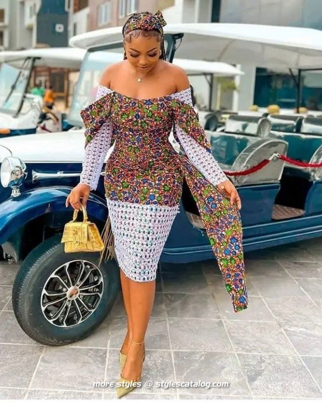 Ankara Styles You Can Make With 2 Yards of Material - more styles @ stylescatalog (7)