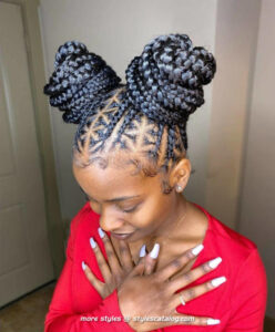 Knotless braids