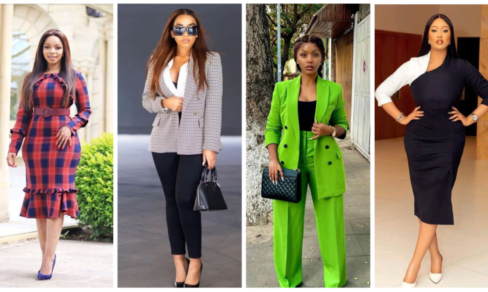 Ladies, Check Out These Exquisite Cooperate Outfits You Can Rock To Work