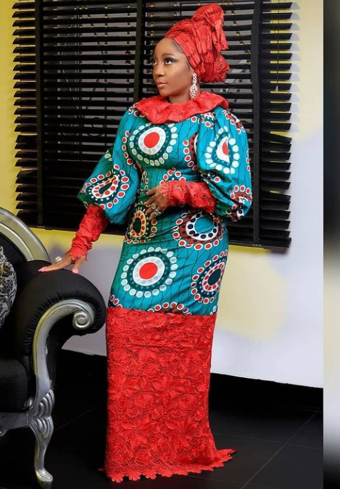 Elegant Arewa Ankara Long Gown Styles Loved Many (5)