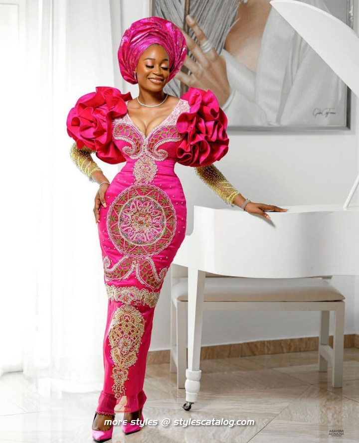 Stunning Aso-Ebi Styles (5)