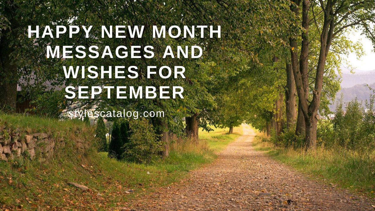 Happy New Month Messages And Wishes For September (2)