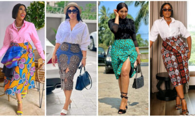 10+ Perfect Ankara Skirts For Casual Looks