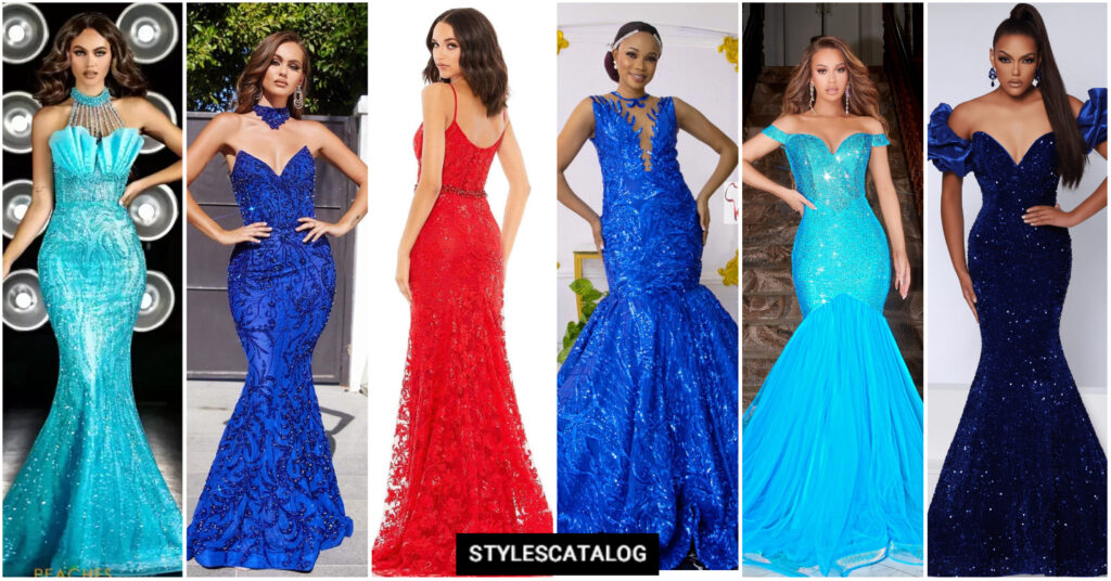 Mac Duggal Lace Mermaid Gowns