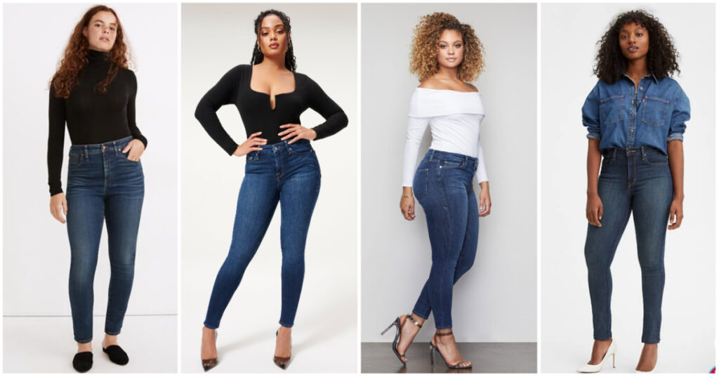 The 10 Best Skinny Jeans For Curvy Women