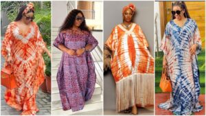 Adire Kaftan Styles