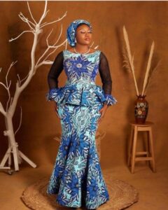 African Skirt and Blouse