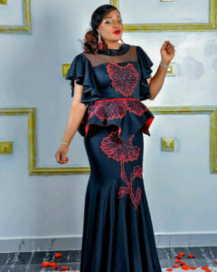 African Skirt and Blouse