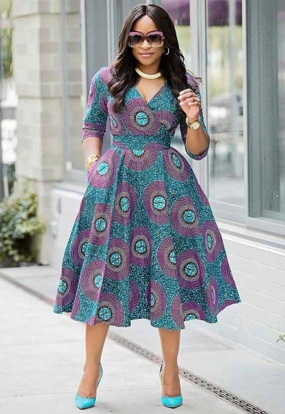 Ankara prints for a chic office look