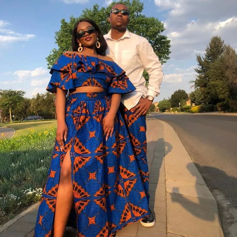 Matching Ankara Styles Outfit for African Couples