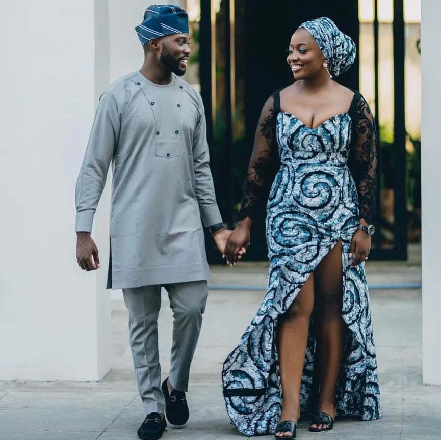 Matching Ankara Styles Outfit for African Couples