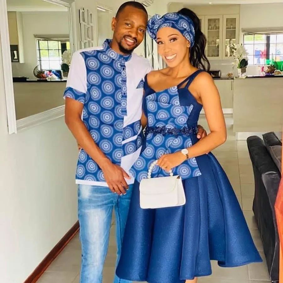 Matching Ankara Styles Outfit for African Couples