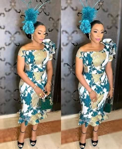 Damask Gown Outfit