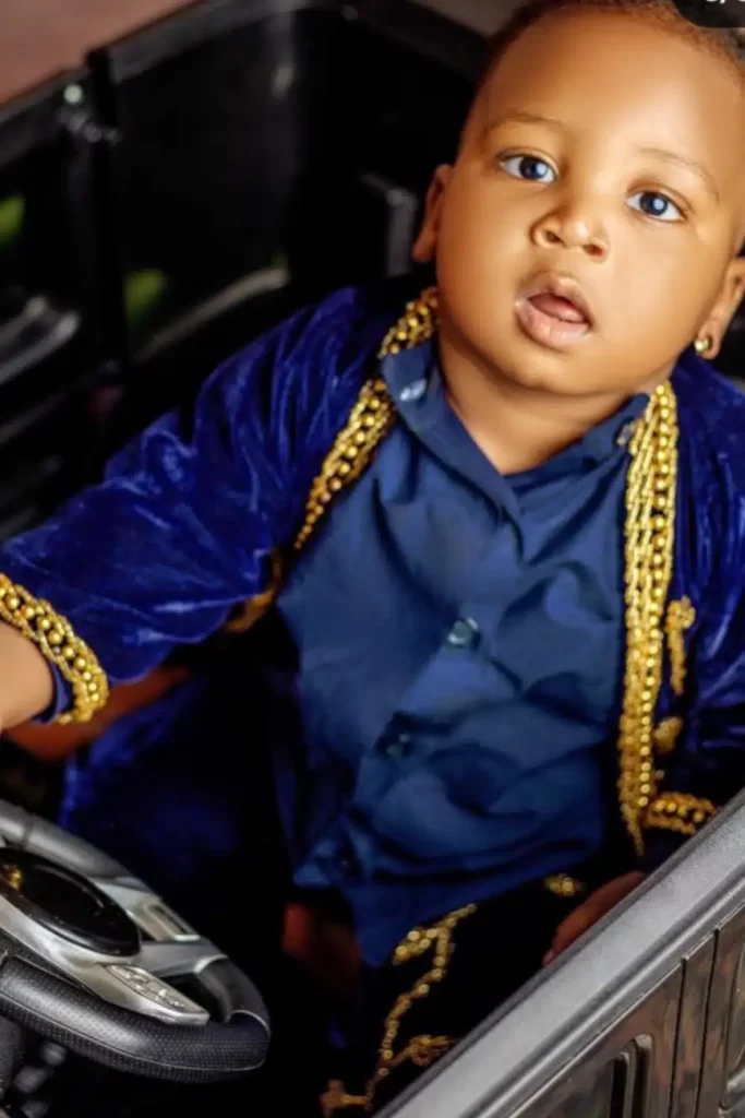 Khalifa, Regina Daniels’ second son