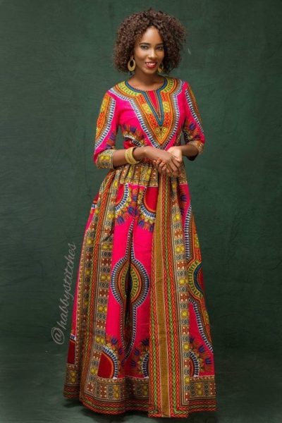 Dashiki dress styles 