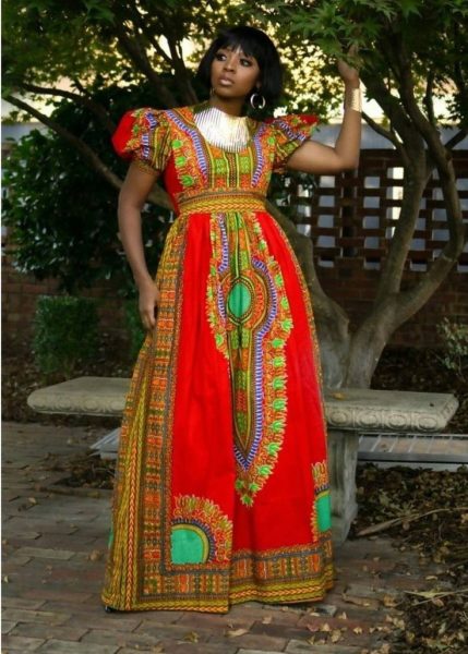 Dashiki dress styles