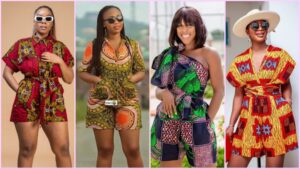 Ankara Romper