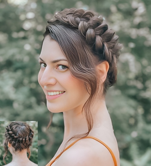 Crown Braid Hairstyles 3