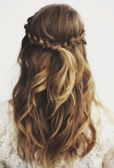 goddess crown braid