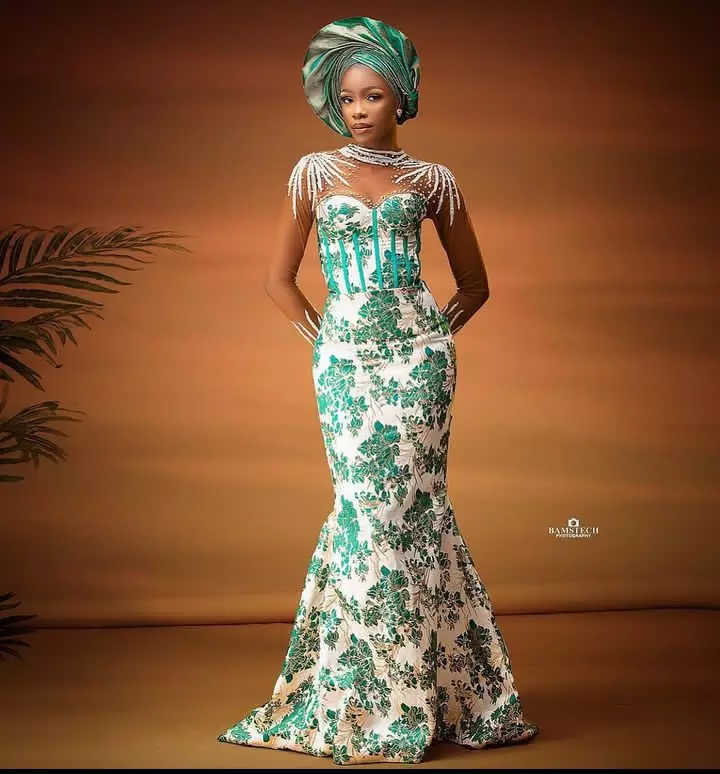 Latest Nigerian Lace Styles and Designs For Weddings