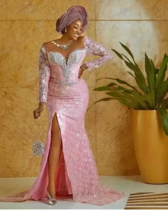 Latest Nigerian Lace Styles and Designs For Weddings