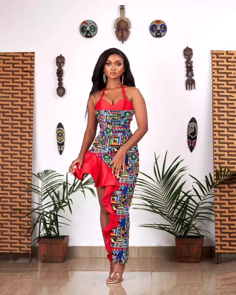 Ankara Cold Shoulder Styles