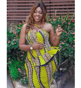 Ankara Cold Shoulder Styles