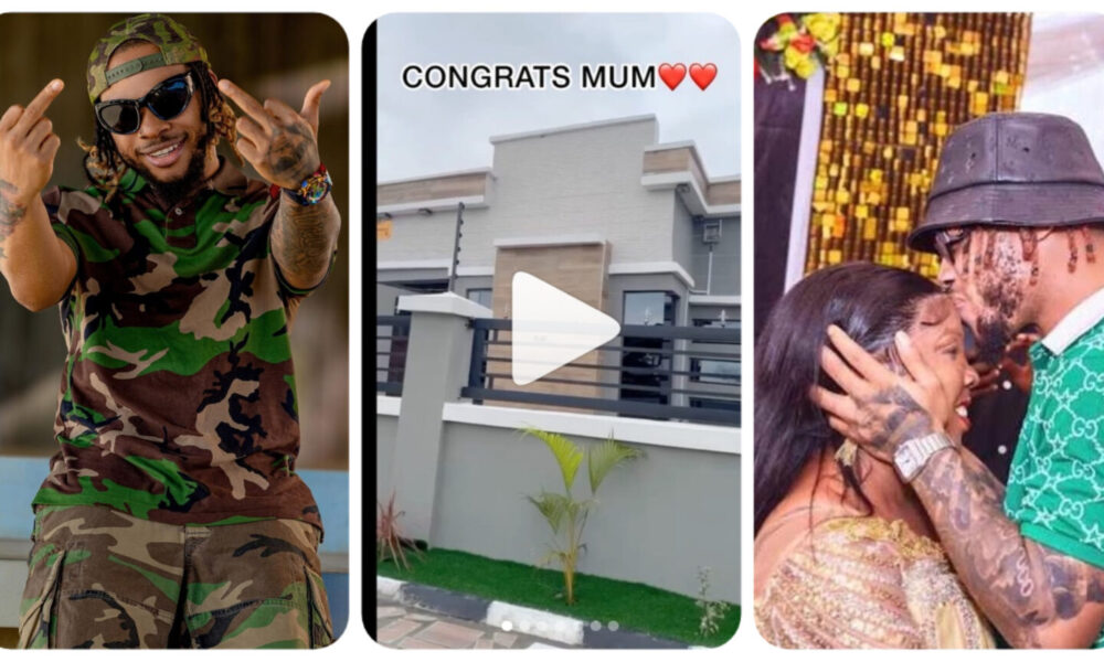 dancer poco lee gifts his mum a multi-million naira house videophotos 3
