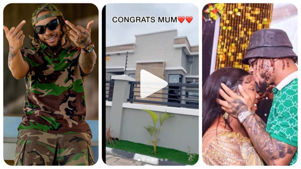 dancer poco lee gifts his mum a multi-million naira house videophotos 3