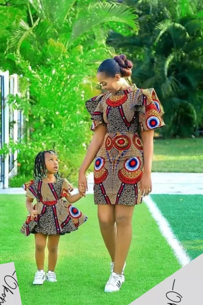 Matching African Outfits for Family