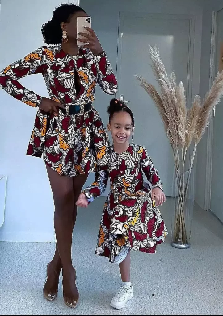 Matching African Outfits for Family