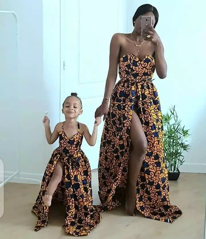 Matching African Outfits for Family