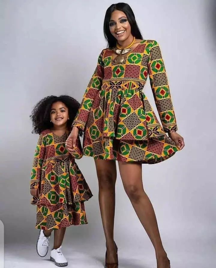 Matching African Outfits for Family