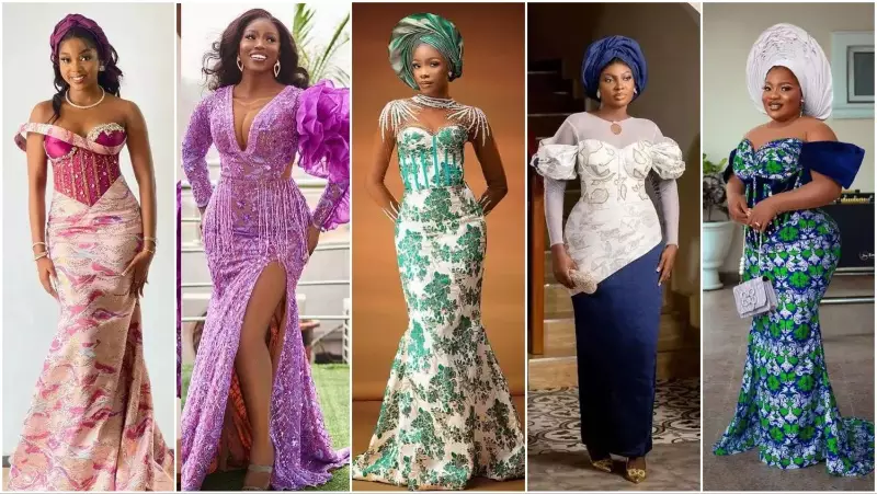 Latest Nigerian Lace Styles and Designs For Weddings