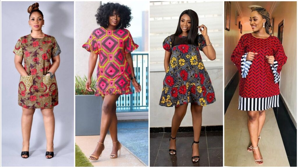 Ankara Shift Dress Styles