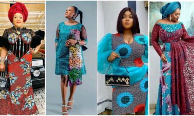 Creative Style Ladies Can Rock Mixing Ankara With Other Fabrics