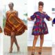 Trendy Short Dress Designs Made from Ankara fabric