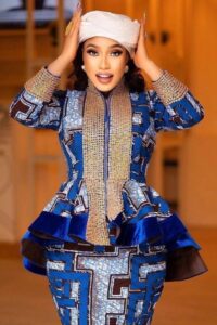 Ankara Skirt And Blouse Ladies