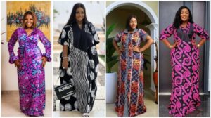 Adorable Kaftan Styles Gown Crafted From Kampala Fabrics