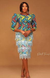 Trendy Mid Length Dress For Ladies (5)