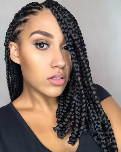 Box Braided Bob