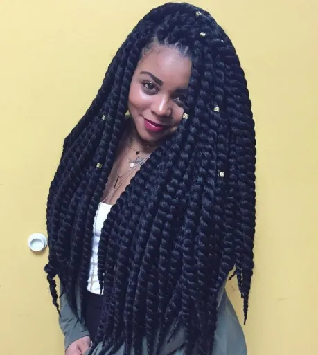 Cute Jumbo Twist Braids